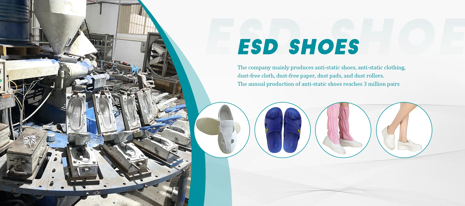 ESD Shoes Factory