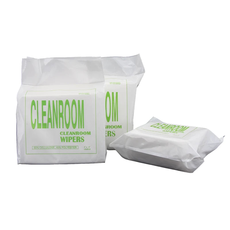 برف پاک کن های پلی استر نبافته Cleanroom